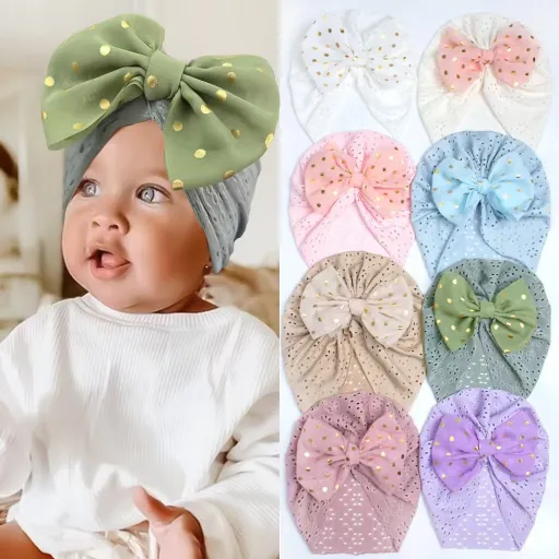 1 pc Bow Design Cap For Baby 